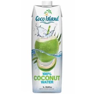Coco Island Kookosvesi 1l kalorit ja ravintosisältö - 17 kcal