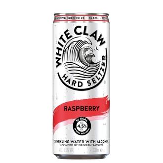 White Claw Hard Seltzer Raspberry 4,5% 0,33l kalorit ja ravintosisältö - 29 kcal