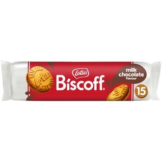 Lotus Biscoff Täytekeksi Milk chocolate flavour 150g kalorit ja ravintosisältö