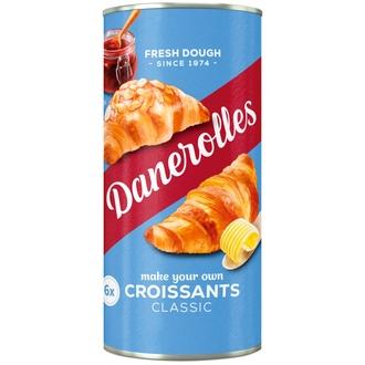 Danerolles Croissants paistovalmis croissant-taikina 6kpl/240g kalorit ja ravintosisältö