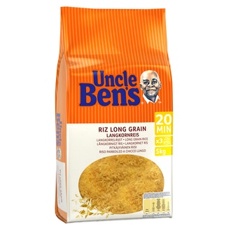 Uncle Ben's 5 kg Pitkäjyväinen Riisi kalorit ja ravintosisältö - 344 kcal