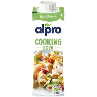 Alpro Soijavalmiste ruoanlaittoon 250 ml kalorit ja ravintosisältö