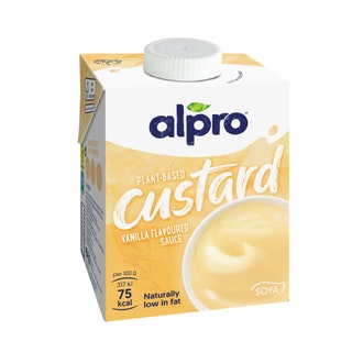 Alpro soijapohjainen vaniljanmakuinenkastike 525g kalorit ja ravintosisältö - 80 kcal