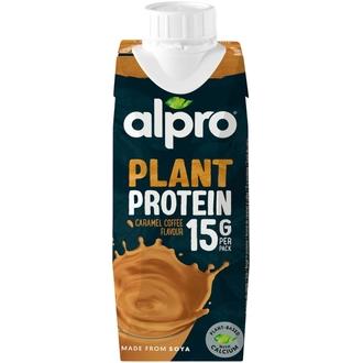 Alpro Protein karamellikahvi proteiinijuoma 250ml kalorit ja ravintosisältö - 73 kcal
