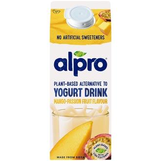 Alpro juotava hapatettu soijavalmiste, mango ja passionhedelmä 750ml kalorit ja ravintosisältö