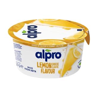 Alpro Hapatettu soijavalmiste, sitruuna-juustokakku 150g kalorit ja ravintosisältö - 71 kcal
