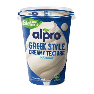 Alpro Creamy Greek Style 400g maustamaton kalorit ja ravintosisältö - 85 kcal