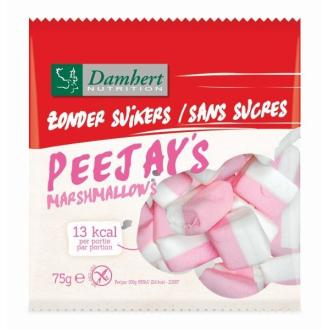 SOKERITTOMAT vaahtokarkit 75g kalorit ja ravintosisältö - 214 kcal
