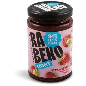 Rabeko Mansikkahillo, sis. makeutusainetta 230g kalorit ja ravintosisältö - 119 kcal