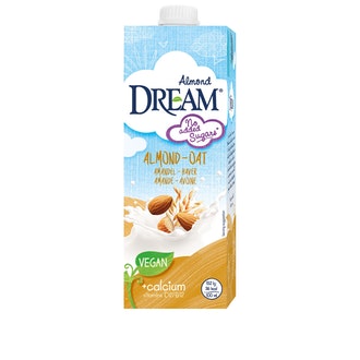 Dream manteli-kaurajuoma 1l kalsium+D2+B12 UHT kalorit ja ravintosisältö