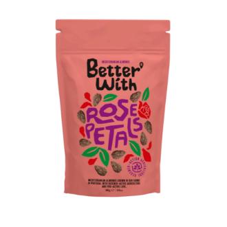 Better With BELONA-mantelit kuorrutettu hunajalla ja ruusunterälehdillä 140g kalorit ja ravintosisältö - 588 kcal