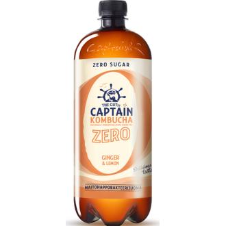 The Gutsy Captain Kombucha Ginger Lemon Zero 0,95l kalorit ja ravintosisältö - 0 kcal