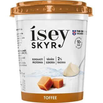 Skyr Toffee 400g kalorit ja ravintosisältö