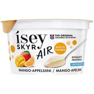 Isey Skyr Air Mango-appelsiini 125g kalorit ja ravintosisältö - 95 kcal