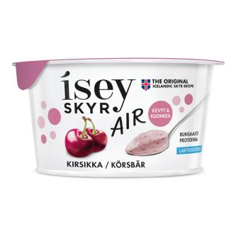Isey Skyr Air kirsikka laktoositon 125g kalorit ja ravintosisältö - 98 kcal