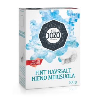 Jozo jodioitu hieno merisuola 500g kalorit ja ravintosisältö - 0 kcal