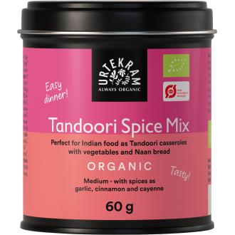 Urtekram Luomu Tandoori maustemix 60g kalorit ja ravintosisältö - 305 kcal