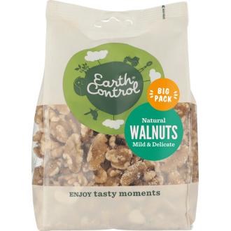 Earth Control saksanpähkinät 225g kalorit ja ravintosisältö - 686 kcal