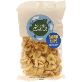 Earth Control Banaanilastut 150g kalorit ja ravintosisältö - 513 kcal