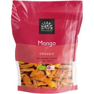 URTEKRAM Luomu Mango 90g kalorit ja ravintosisältö