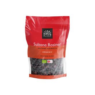 Urtekram Sultana rusinoita 200g luomu kalorit ja ravintosisältö - 299 kcal