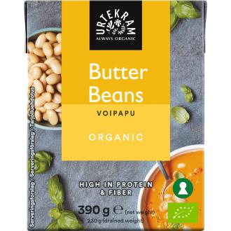 Urtekram Luomu Voipapu 390g/230g kalorit ja ravintosisältö - 106 kcal