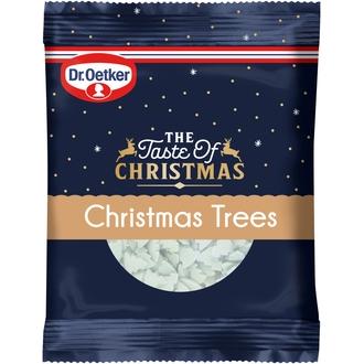 Dr. Oetker Christmas trees -koristerakeet 15g kalorit ja ravintosisältö
