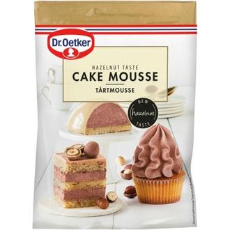 Dr. Oetker Hazelnut Taste Cake Mousse -Hasselpähkinänmakuinen Kakkumoussejauhe 120G kalorit ja ravintosisältö