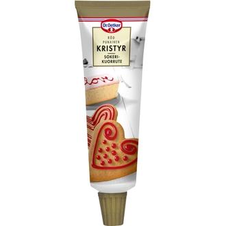 Dr. Oetker Punainen sokerikuorrute 125 g kalorit ja ravintosisältö - 338 kcal