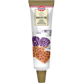 Dr. Oetker Sokerikuorrute violetti 125g kalorit ja ravintosisältö - 339 kcal