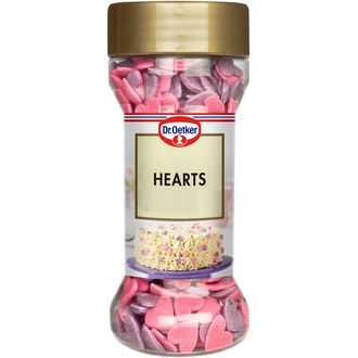 Dr.Oetker koristerakeet 40g hearts kalorit ja ravintosisältö