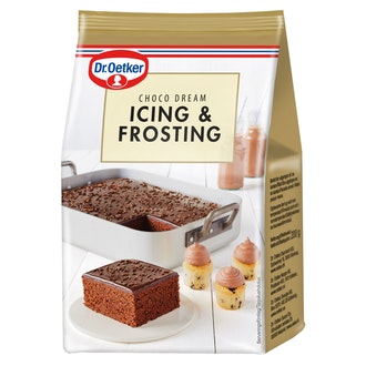 Dr. Oetker Icing & Frosting Choco Dreams 190g kalorit ja ravintosisältö - 396 kcal