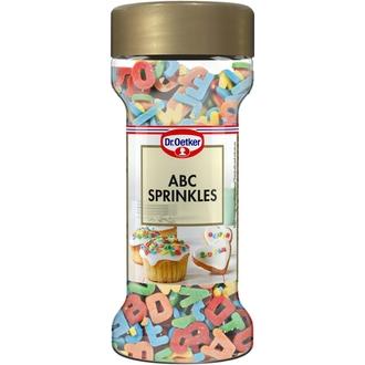 Dr. Oetker ABC Sprinkles -koristerakeet 40g kalorit ja ravintosisältö - 423 kcal