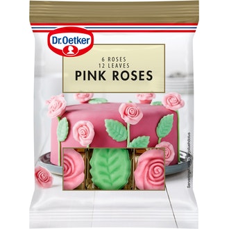 Dr. Oetker Koristeruusut ja lehdet 50g kalorit ja ravintosisältö