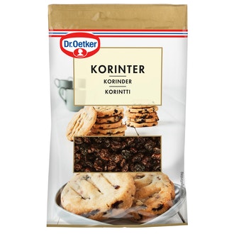 Dr. Oetker Korintti 75g kalorit ja ravintosisältö