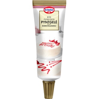 Dr. Oetker 50g Koristelugeeli pun kalorit ja ravintosisältö