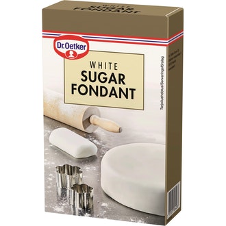 Dr. Oetker 1kg Sugar Fondant White kalorit ja ravintosisältö - 390 kcal
