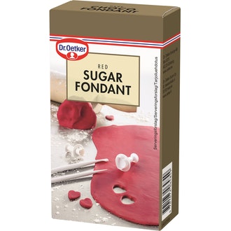 Dr. Oetker Punainen Sokerimassa 250G kalorit ja ravintosisältö