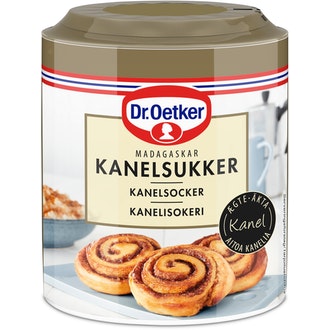 Dr. Oetker Kanelisokeri 160g kalorit ja ravintosisältö