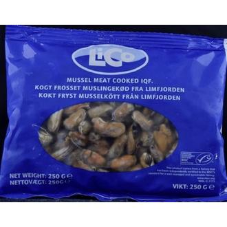 MSC Sinisimpukanliha keitetty 250g kalorit ja ravintosisältö