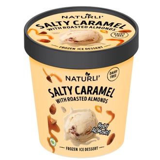 Naturli jäätelö salty caramel 500ml vegaaninen kalorit ja ravintosisältö - 208 kcal