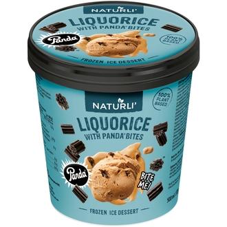 Naturli' liquorice with Panda bites vegaaninen jäätelö 500ml/335g kalorit ja ravintosisältö