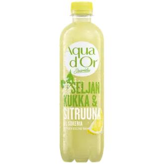 Aqua d'Or Sparkles, Seljankukka ja Sitruuna 0,5L kalorit ja ravintosisältö - 2 kcal