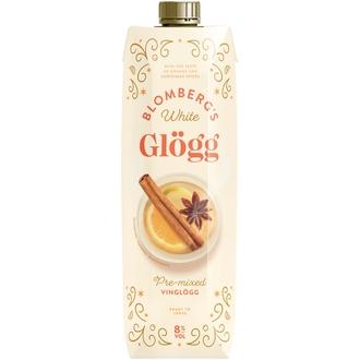 Blomberg’s White Glögg 8% 1L tetra kalorit ja ravintosisältö - 92 kcal