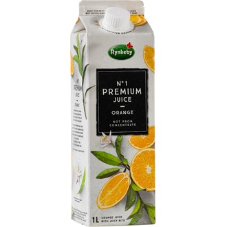 Rynkeby Premium Orange 1l kalorit ja ravintosisältö