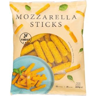 Fingies Mozzarella sticks 800g esipaistettu kalorit ja ravintosisältö