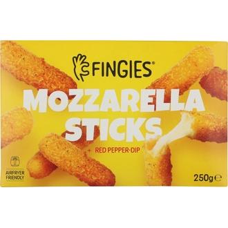 Fingies - Mozzarella sticks med dip 250g kalorit ja ravintosisältö