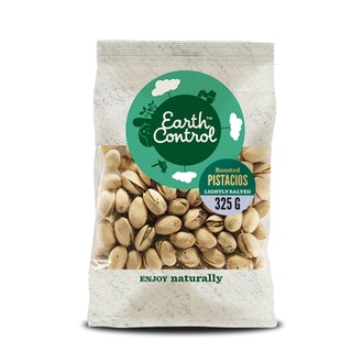 Earth Control  XL pistaasipähkinät 325g kalorit ja ravintosisältö - 580 kcal