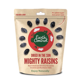 Earth Control Mighty Raisins 275G kalorit ja ravintosisältö