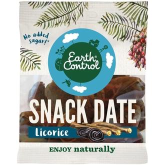 Earth Control Snacktaatelit lakritsi 150g kalorit ja ravintosisältö